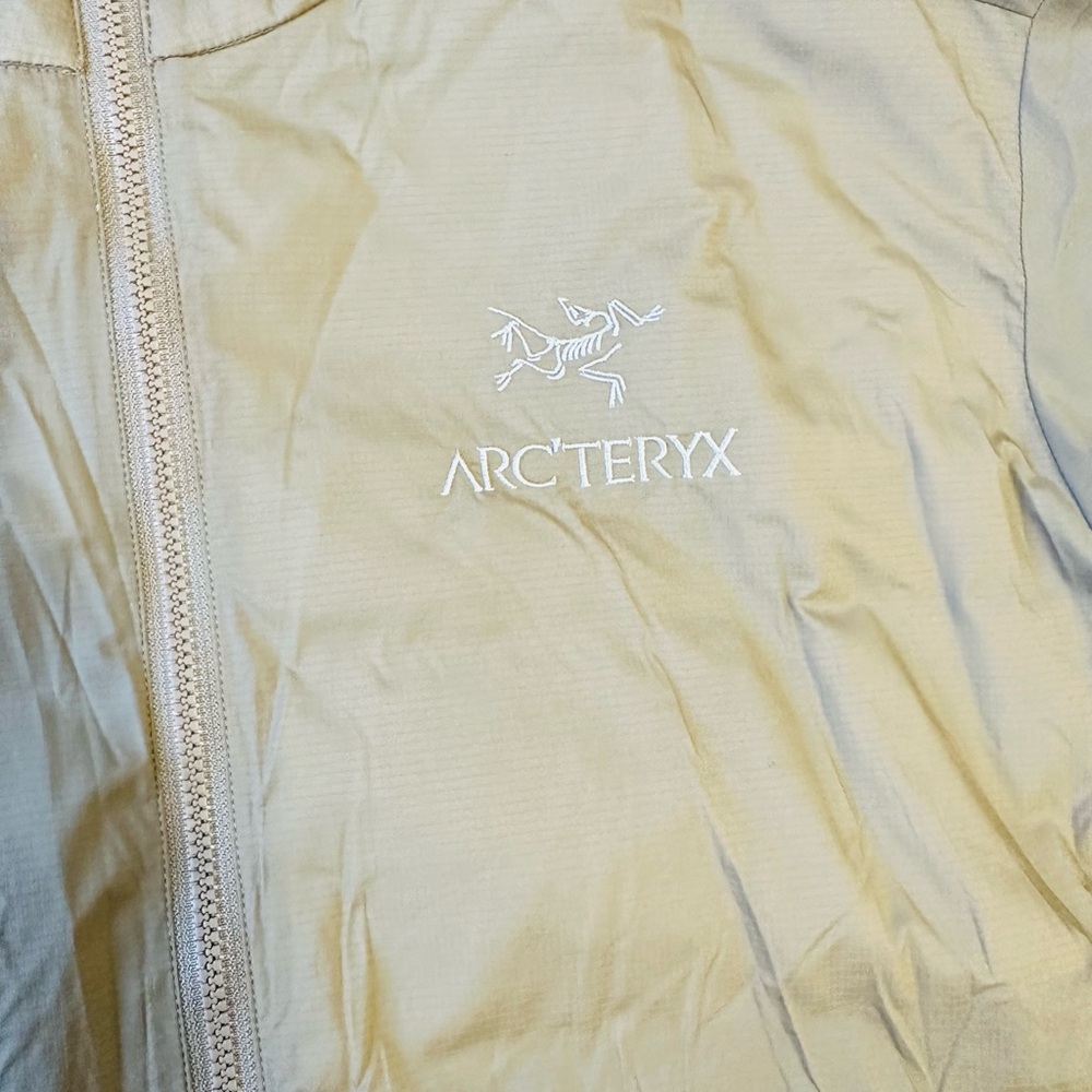 Arc'teryx Atom SL Hoody Canvas Tan Beige Coat Jacket Men’s Medium NWT - Picture 11 of 14